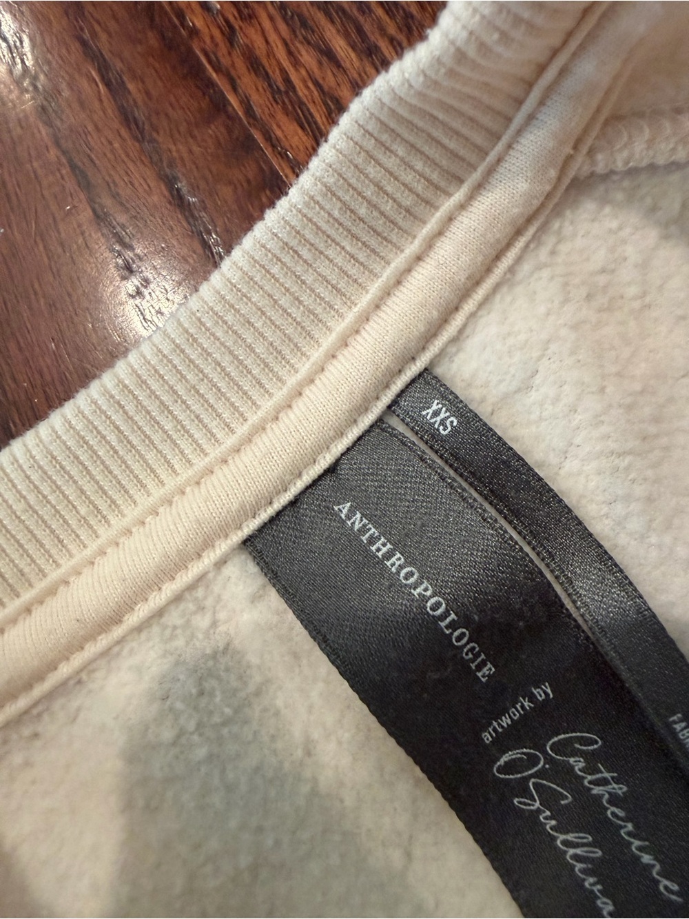 Anthropologie The Zodiac Gemini Sweatshirt Catherine O'Sullivan Women’s XXS - Picture 3 of 6
